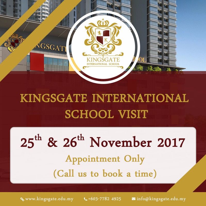 School Visit @ Kingsgate International School