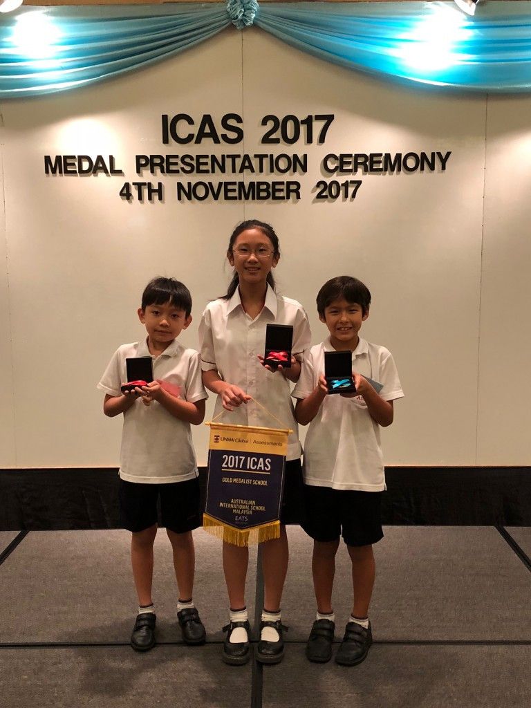 AISM Excels in International Competitions and Assessments for Schools (ICAS)