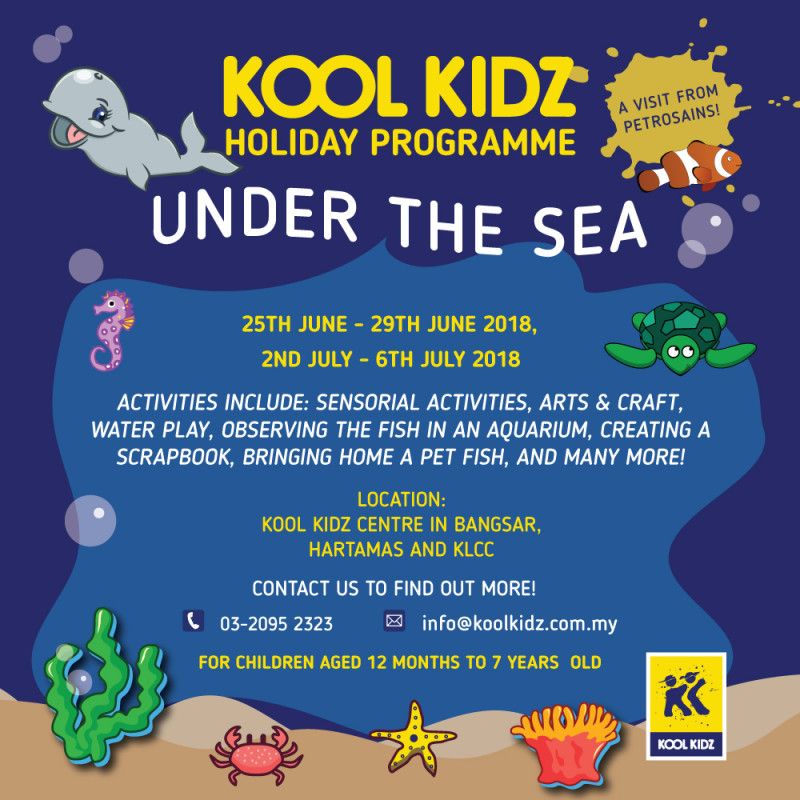 Kool Kidz Holiday Programme: Under the Sea