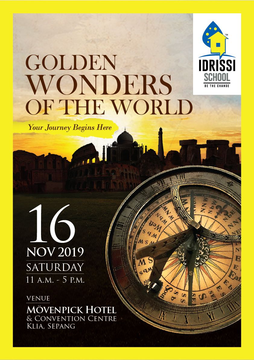 IDRISSI Golden Wonders of The World Exhibition